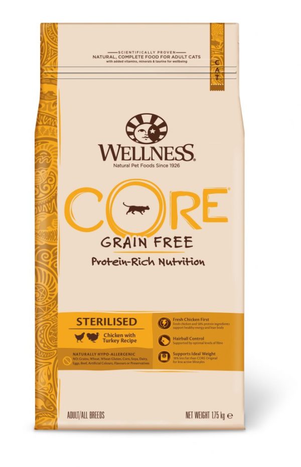 Wellness Core - cat dry food Sterilized cat 1.75 KG