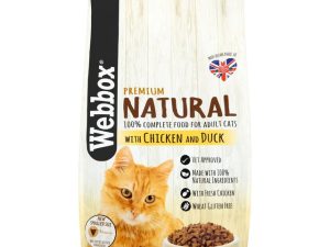 WEBBOX - natural cat chicken and duck 2 KG