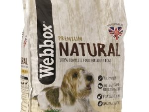 WEBBOX - Natural dog chicken with rice 15 KG