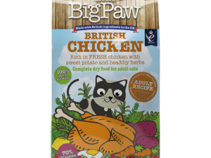 LITTLE BIG PAW British Chicken Complete Dry Food for Adult Cats 1.5kg