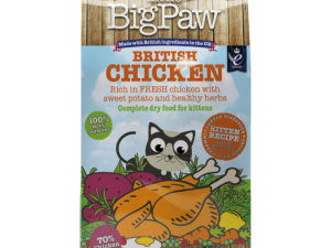 LITTLE BIG PAW British Chicken Complete Dry Food for Kittens 1.5kg