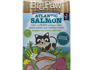LITTLE BIG PAW Atlantic Salmon Complete Dry Food for Adult Cats 1.5kg