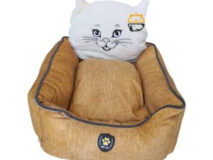 MEOW MEOW YELLOW BED