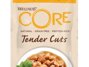 Wellness CORE Tender Cuts Chicken & Chicken Liver in Savory Gravy 85g