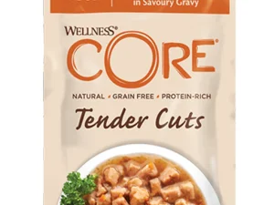 Wellness CORE Tender Cuts Chicken & Turkey in Savory Gravy 85g