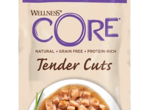 Wellness CORE Tender Cuts Turkey & Duck in Savory Gravy 85g