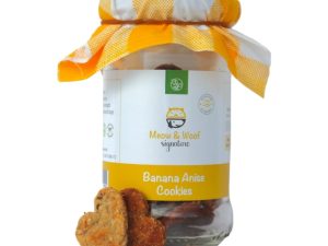 Banana anise cookies