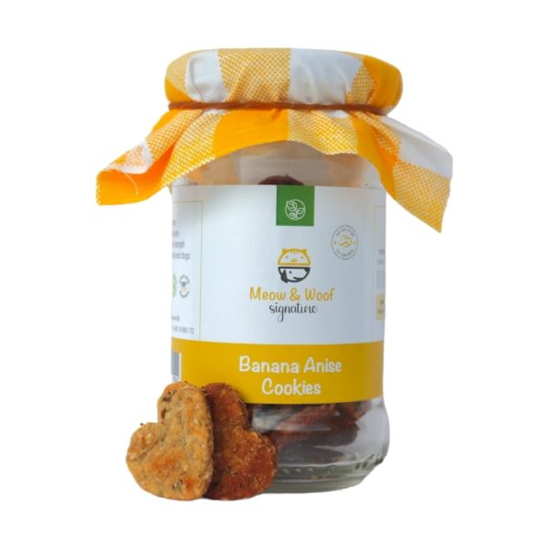 Banana anise cookies