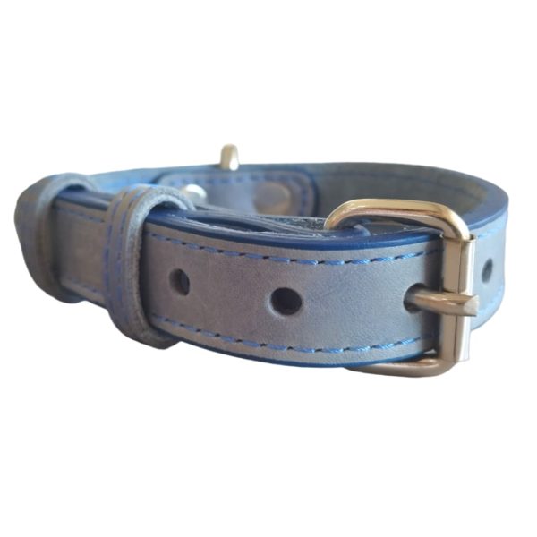 real leather collar small - Image 4