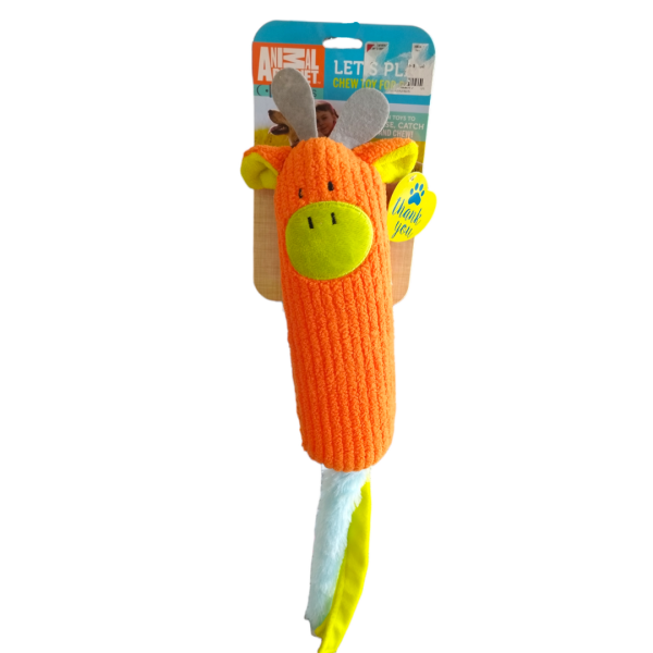 Animal Planet let's play duck squeaky cheww toy for dogs