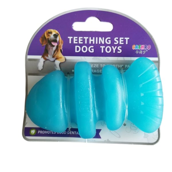Teething glow in the dark fish shape