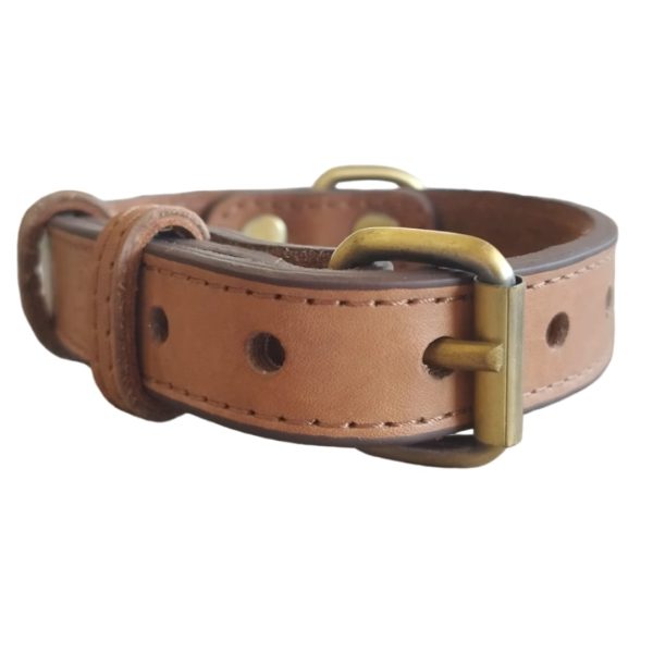real leather collar small - Image 6