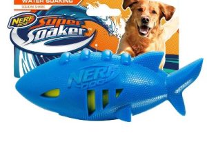 Nerf Dog Shark Football squeaky