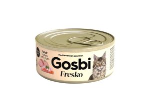Gosbi - Fresko Cat adult turkey with ham 70 gr.