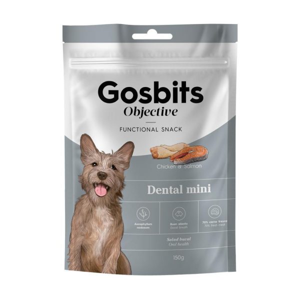 Gosbi - Gosbits dog objective dental mini 150 GR.