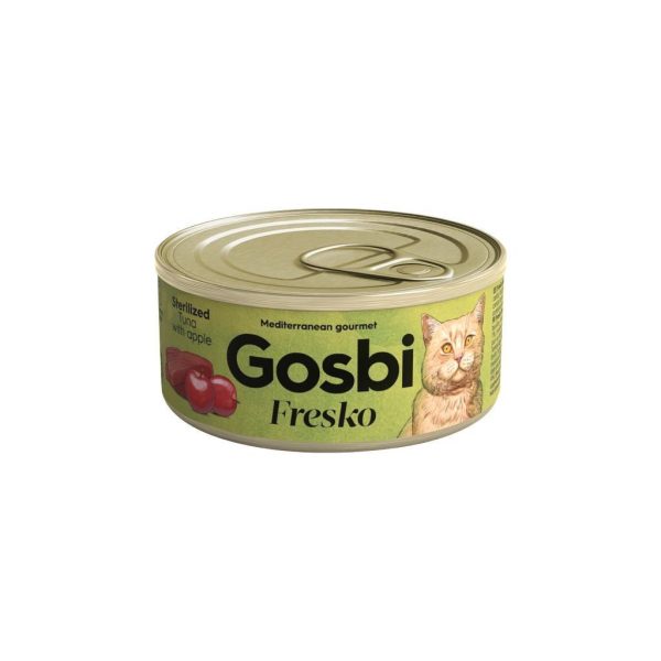 Gosbi - Fresko  Cat Sterilized Tuna With Apple 70 gr.