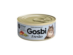 Gosbi - Fresko Cat Sterilized Beef With Chicken And Greens 70 gr.