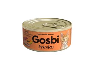 Gosbi - Fresko Cat Adult Tuna And Salmon With Papaya 70 gr.