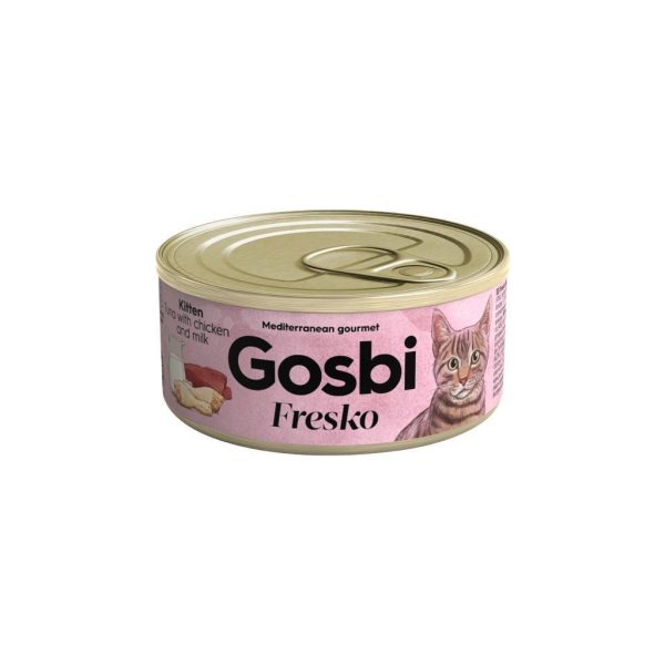 Gosbi - Fresko Kitten Tuna With Chicken And Milk 70 gr.