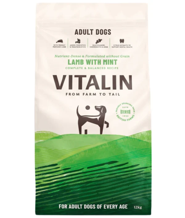 Vitalin - Lamb With Mint Adult Dogs 12kg