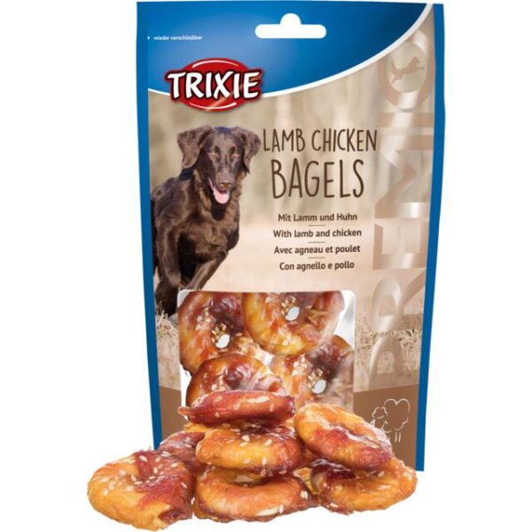 trixie - lamb chicken bagels