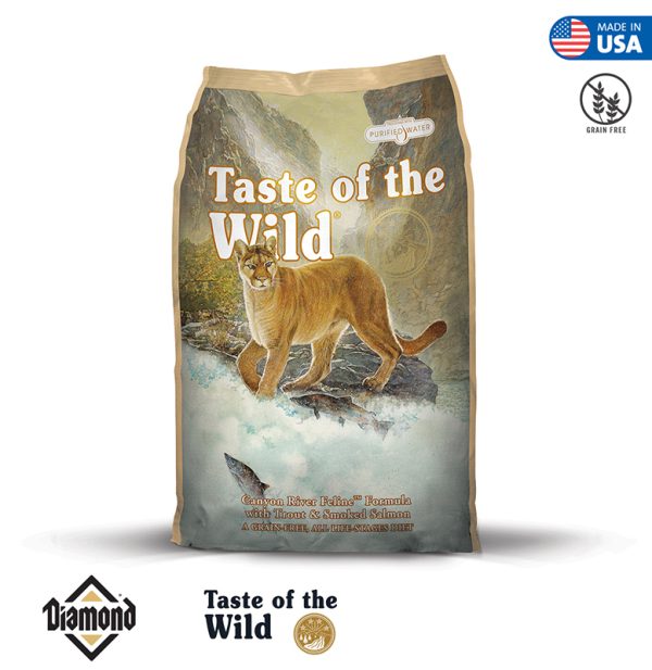 Taste Of The Wild - Canyon River Feline Formula With Trout And Smoked Salmon 2KG