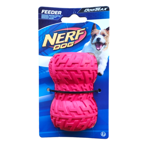 NERF DOG Trax Tire Feeder Dog Toy