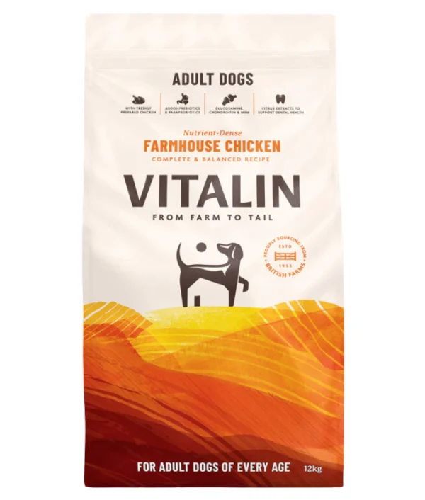 Vitalin - Farmhouse Chicken Adult Dog 12kg