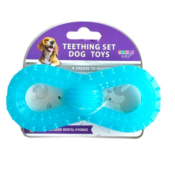Teething glow in the dark toy infinity shape