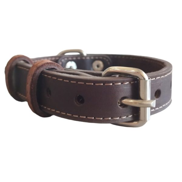 real leather collar small - Image 5