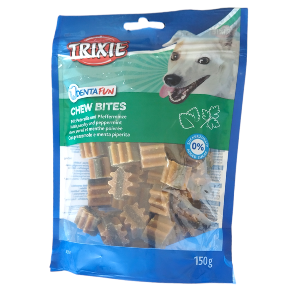 Trixie Dentafun chew bites parsely and peppermint