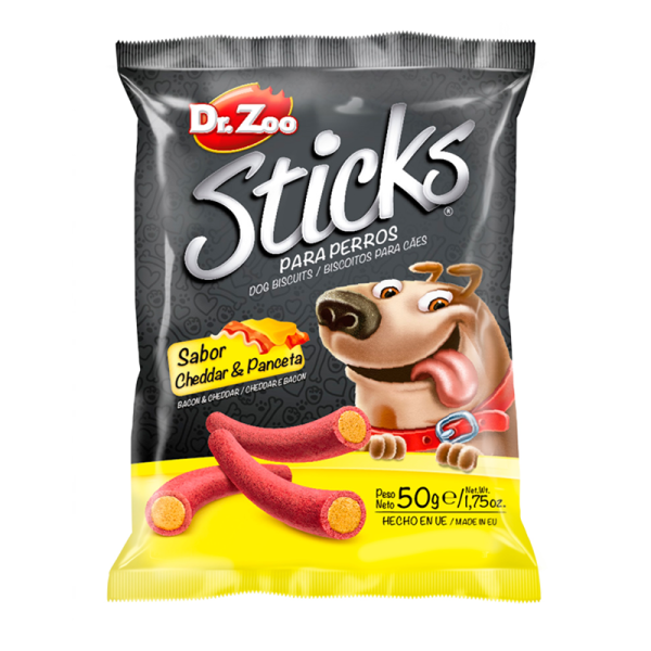 Dr Zoo Sticks Cheddar & Pancetta