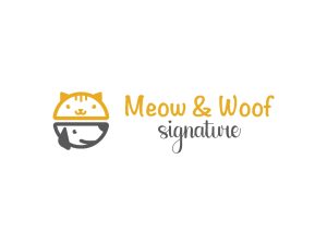 Meow And Woof Signature