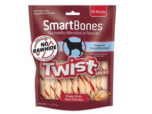 SmartBones - Real Chicken 50 Twist Sticks