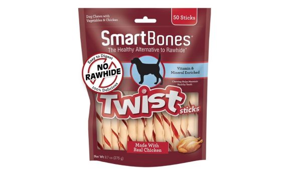 SmartBones - Real Chicken 50 Twist Sticks