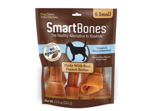 SmartBones - Real Peanut Butter 6 Small