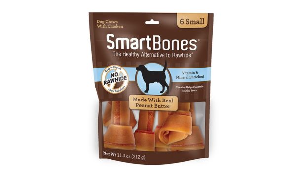 SmartBones - Real Peanut Butter 6 Small