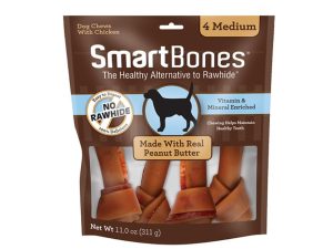 SmartBones - Real Peanut Butter 4 Medium
