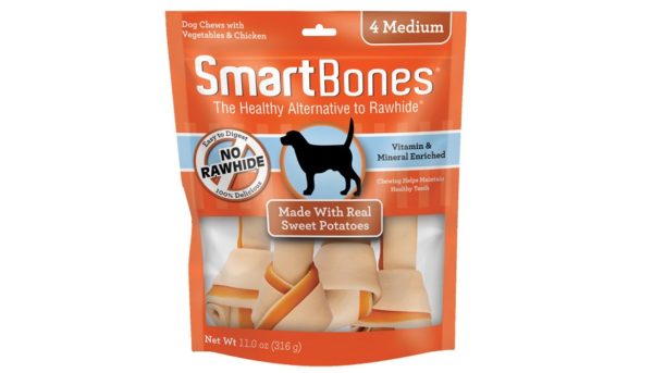 SmartBones - Real Sweet Potato 4 Medium