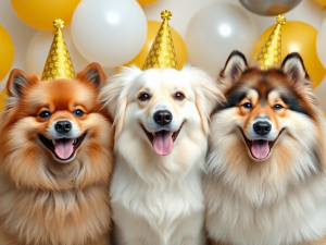 Homemade Dog's Birthday Cake