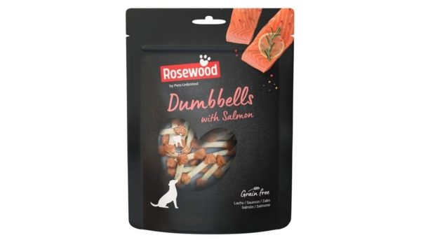 Pets Unlimited Dumbbells With Salmon