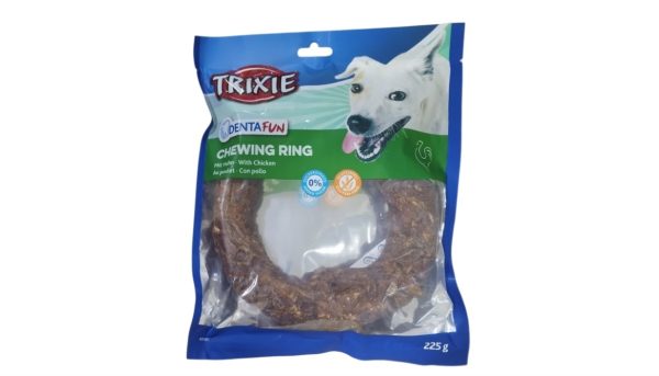 Trixie DentaFun Chewing Ring With Chicken