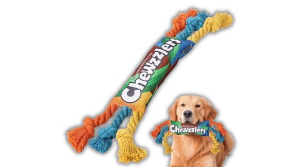 Chewzzlers Squeaky Rope Toy - Image 2