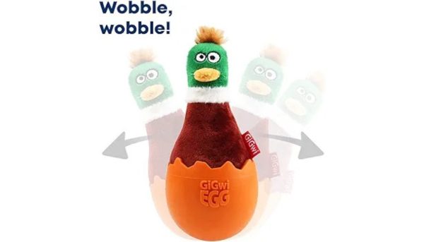 Gigwi Egg Wobble Fun Duck - Image 3