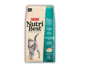 Nutribest Cat Adult Sterilized Salmon And Rice 2 kg