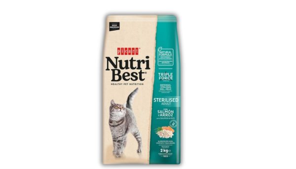 Nutribest Cat Adult Sterilized Salmon And Rice 2 kg