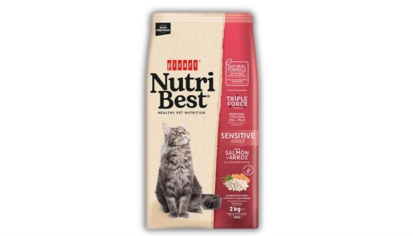 Nutribest Cat Adult Sensitive Salmon And Rice 2 kg
