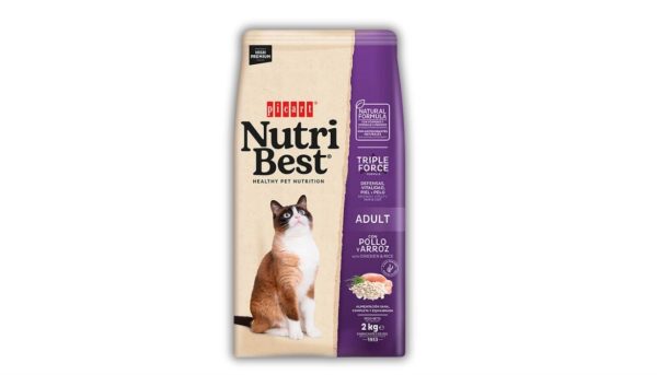 Nutribest Cat Adult Chicken And Rice 2 KG