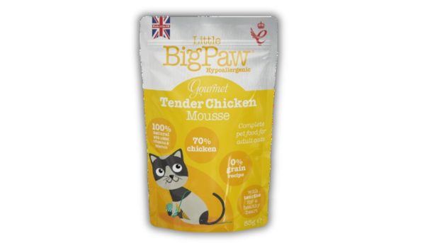 Little Big Paw - Gourmet Tender Chicken Mousse for Cats (85g)