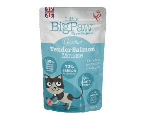 Little Big Paw - Gourmet Atlantic Salmon Mousse For Cats (85g)